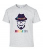 T-shirt Homme Hipster [Graphique, Design, Geométrie, Colorful] T-shirt Manches Courtes, Col Rond