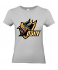 T-shirt Femme Geek Odin [Jeux Vidéos, Gamer, Comics, Marvel, Thor] T-shirt Manches Courtes, Col Rond