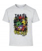 T-shirt Homme Parodie Disney [Fun, Drôle, Trash, Mickey, Donald, Pluto, That's All Folks] T-shirt Manches Courtes, Col Rond