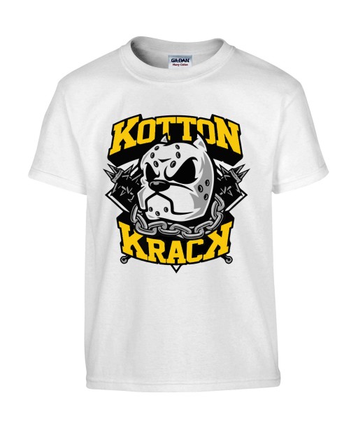 T-shirt Homme Kotton Krack [Street Art, Urban, Animaux, Swag, Chien, Pitbull] T-shirt Manches Courtes, Col Rond