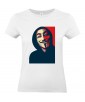 T-shirt Femme Anonymous Hope [Graphique, Design, Geek, Hacker] T-shirt Manches Courtes, Col Rond