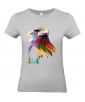 T-shirt Femme Pop Art Aigle [Graphique, Animaux, Géométrique, Oiseau, Abstract, Colorful] T-shirt Manches Courtes, Col Rond