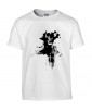 T-shirt Homme Tête de Mort Graphique [Skull, Gothique, Tâches] T-shirt Manches Courtes, Col Rond