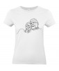 T-shirt Femme Ligne Grand-Parents [Graphique, Design, Trait, Couple, Grand-Mère, Grand-Père, Romantique, Love] T-shirt Manches Courtes, Col Rond