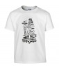T-shirt Homme Pin-Up Serveuse [Rétro, Burgers, Vintage, Sexy] T-shirt Manches Courtes, Col Rond