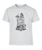 T-shirt Homme Pin-Up Serveuse [Rétro, Burgers, Vintage, Sexy] T-shirt Manches Courtes, Col Rond