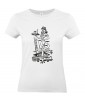 T-shirt Femme Pin-Up Serveuse [Rétro, Burgers, Vintage, Sexy] T-shirt Manches Courtes, Col Rond