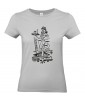 T-shirt Femme Pin-Up Serveuse [Rétro, Burgers, Vintage, Sexy] T-shirt Manches Courtes, Col Rond
