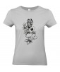 T-shirt Femme Pin-Up Poker [Rétro, Bouffon, Casino, Cartes, Dé, Vintage, Sexy] T-shirt Manches Courtes, Col Rond