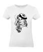 T-shirt Femme Pin-Up Cigarette [Rétro, Vintage, Sexy] T-shirt Manches Courtes, Col Rond