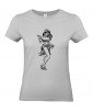 T-shirt Femme Pin-Up Vahiné [Rétro, Hawaii, Polynésie, Taihiti, Vintage, Sexy] T-shirt Manches Courtes, Col Rond