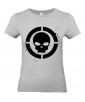 T-shirt Femme Tête de Mort Cible [Skull, Marvel, Super Héros] T-shirt Manches Courtes, Col Rond