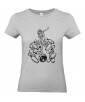 T-shirt Femme Pin-Up Bowling [Rétro, Strike, Vintage, Sexy] T-shirt Manches Courtes, Col Rond