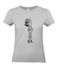 T-shirt Femme Pin-Up Jeans [Rétro, Vintage, Sexy] T-shirt Manches Courtes, Col Rond