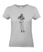 T-shirt Femme Pin-Up Cirque [Rétro, Vintage, Sexy] T-shirt Manches Courtes, Col Rond