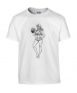 T-shirt Homme Pin-Up Alcool [Rétro, Serveuse, Rhum, Bière, Vintage, Sexy] T-shirt Manches Courtes, Col Rond