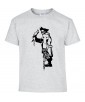 T-shirt Homme Tattoo Pirate [Tatouage, Animaux, Perroquet] T-shirt Manches Courtes, Col Rond