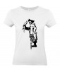 T-shirt Femme Tattoo Pirate [Tatouage, Animaux, Perroquet] T-shirt Manches Courtes, Col Rond