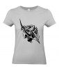 T-shirt Femme Tattoo Alien [Tatouage, Science-Fiction] T-shirt Manches Courtes, Col Rond