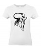 T-shirt Femme Tattoo CowBoy [Tatouage, Western, Foulard] T-shirt Manches Courtes, Col Rond