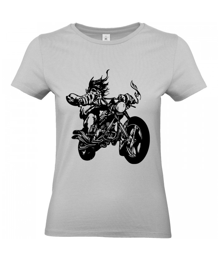 Tee-Shirt Femme - Logo Motard