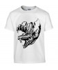 T-shirt Homme Tattoo Dragon [Tatouage, Reptile, Animaux, Dinosaure] T-shirt Manches Courtes, Col Rond