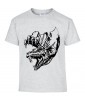 T-shirt Homme Tattoo Dragon [Tatouage, Reptile, Animaux, Dinosaure] T-shirt Manches Courtes, Col Rond