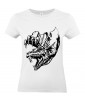 T-shirt Femme Tattoo Dragon [Tatouage, Reptile, Animaux, Dinosaure] T-shirt Manches Courtes, Col Rond