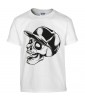 T-shirt Homme Tête de Mort Skater [Skull, Urban, Hip-Hop] T-shirt Manches Courtes, Col Rond