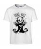 T-shirt Homme Tête de Mort Hug Me [Skull, Gothique, Faucheuse, Câlin, Cute, Mignon] T-shirt Manches Courtes, Col Rond