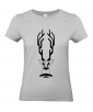 T-shirt Femme Tattoo Géométrique Cerf [Tatouage, Animaux, Design, Graphique, Nature] T-shirt Manches Courtes, Col Rond