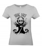 T-shirt Femme Tête de Mort Hug Me [Skull, Gothique, Faucheuse, Câlin, Cute, Mignon] T-shirt Manches Courtes, Col Rond