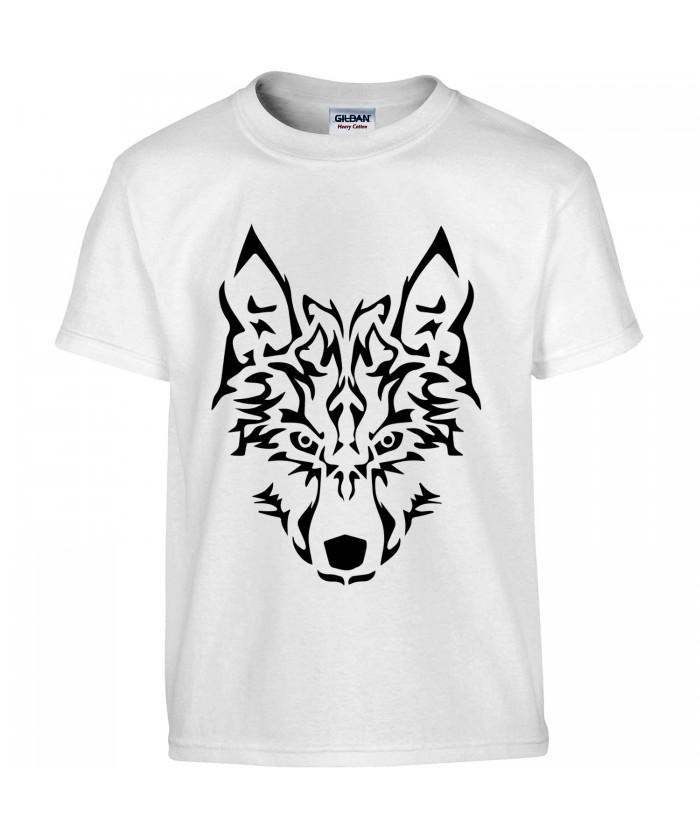 Nouveau Tribal Loup T Shirt