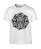 T-shirt Homme Tattoo Tribal Design Lion [Tatouage, Animaux, Graphique, Zodiac] T-shirt Manches Courtes, Col Rond