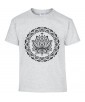 T-shirt Homme Tattoo Fleur Lotus [Tatouage, Religion, Zen, Spiritualité, Yoga, Mandala, Méditation] T-shirt Manches Courtes, Col Rond