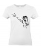 T-shirt Femme Michael Jackson Concert [King, Pop,Musique, Célébrité] T-shirt Manches Courtes, Col Rond