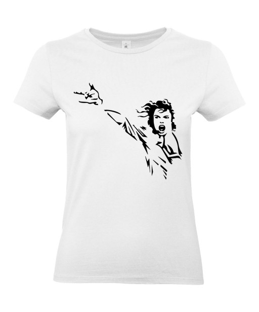 T-shirt Femme Michael Jackson Concert [King, Pop,Musique, Célébrité] T-shirt Manches Courtes, Col Rond
