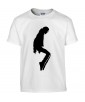 T-shirt Homme Michael Jackson Moonwalk [King, Pop, Musique, Célébrité] T-shirt Manches Courtes, Col Rond