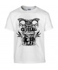 T-shirt Homme Tête de Mort Rock [Skull, Punk, Musique, Festival, 1987] T-shirt Manches Courtes, Col Rond