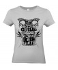 T-shirt Femme Tête de Mort Rock [Skull, Punk, Musique, Festival, 1987] T-shirt Manches Courtes, Col Rond